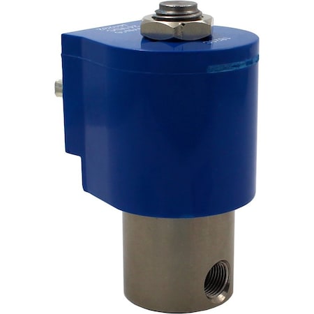 1/8, NPT, 2-Way Normally Closed, 303 SS, Solenoid Valve, Nitrile/Copper, 110V AC/50HZ And 120/60HZ